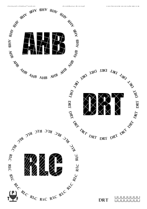 Glasses placemat