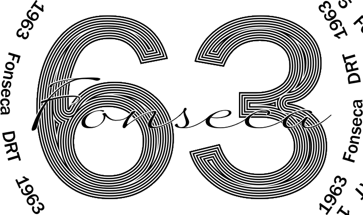 Glasses placemat: Fonseca 1963