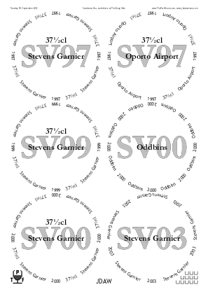 Glasses placemat