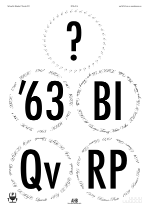 Glasses placemat