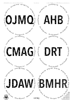 Glasses placemat