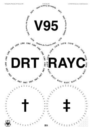 Glasses placemat