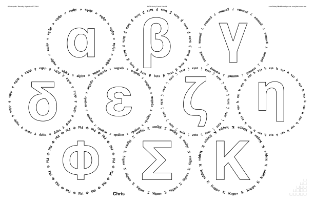 Glasses placemat