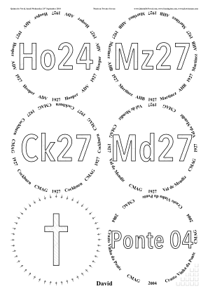 Glasses placemat