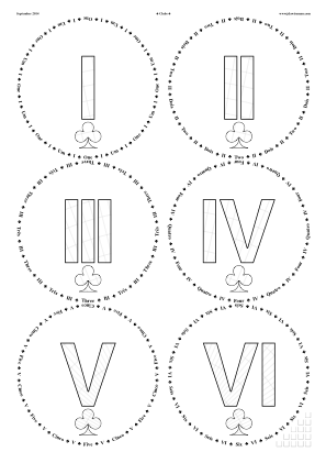 Glasses placemat