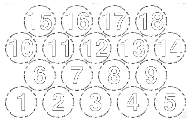 Glasses placemat