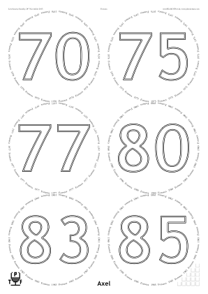 Glasses placemat