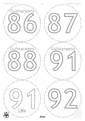 Glasses placemat