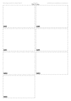 Cork display placemat