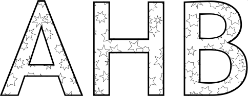 Glasses placemat: AHB