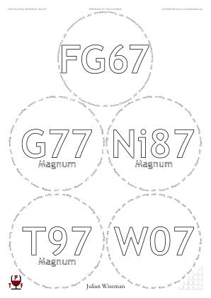 Glasses placemat
