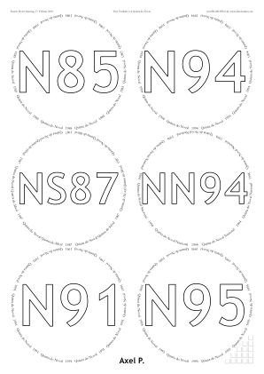 Glasses placemat