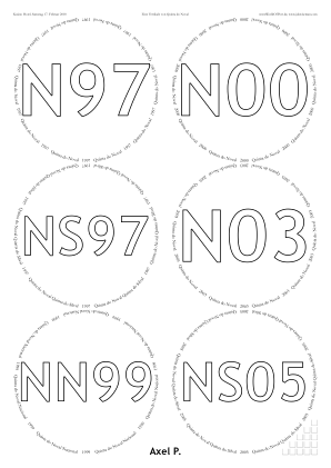 Glasses placemat