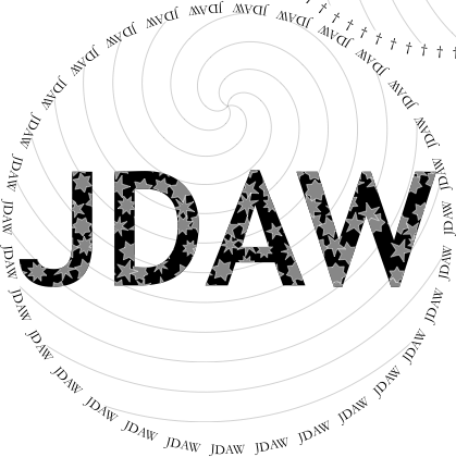 Glasses placemat: JDAW