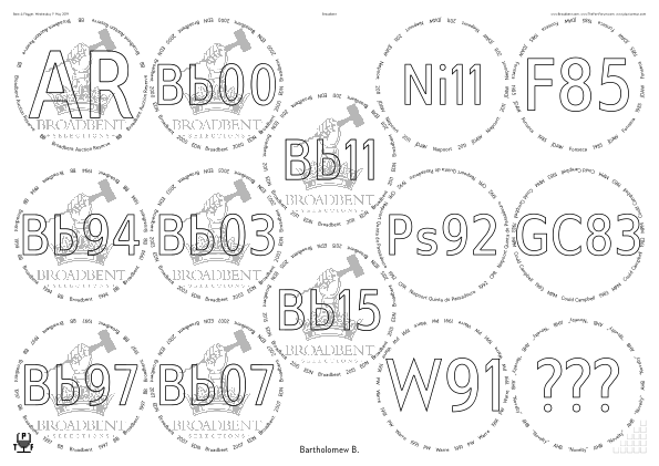 Glasses placemat