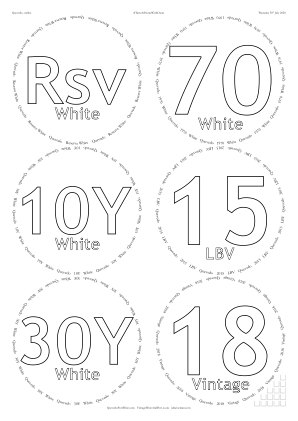Glasses placemat