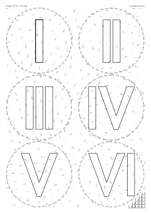 Glasses placemat