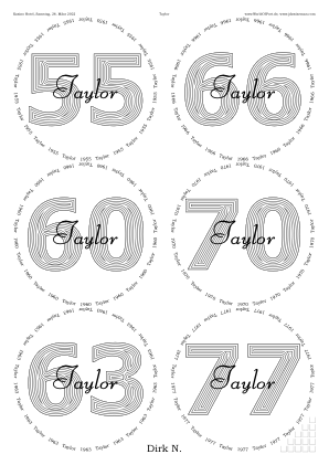 Glasses placemat