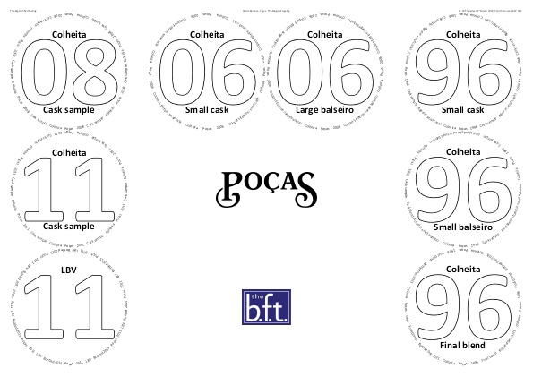 Glasses placemat