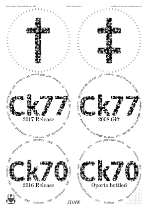 Glasses placemat