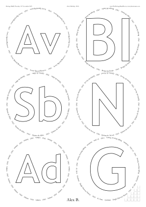 Glasses placemat
