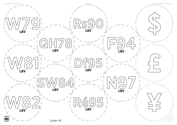Glasses placemat