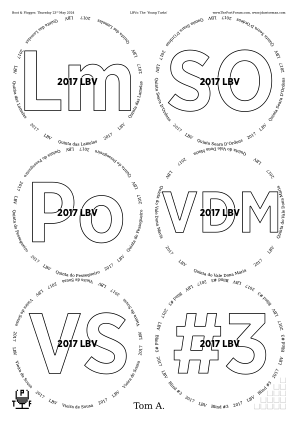 Glasses placemat