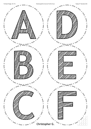 Glasses placemat