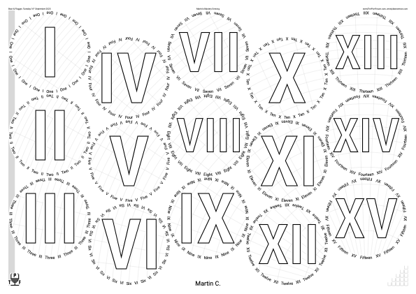 Glasses placemat