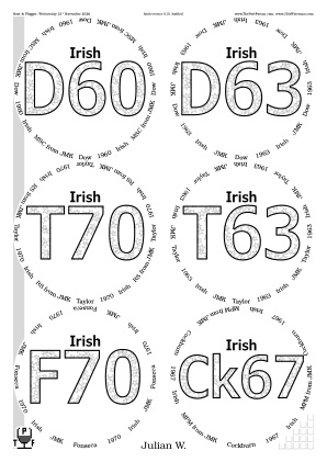Glasses placemat