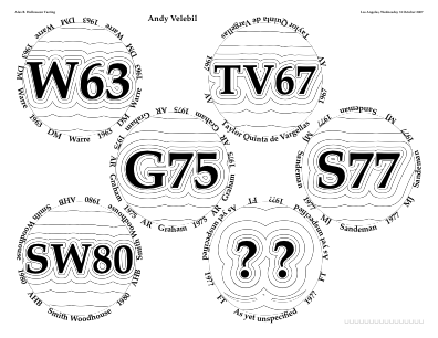 Glasses placemat