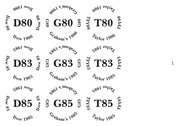 Glasses placemat