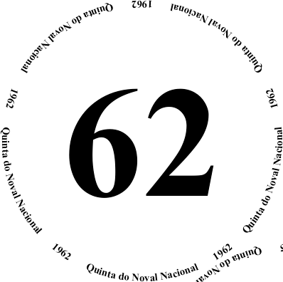Glasses placemat: Quinta do Noval Nacional 1962