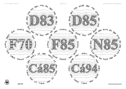 Glasses placemat