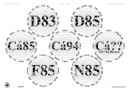 Glasses placemat