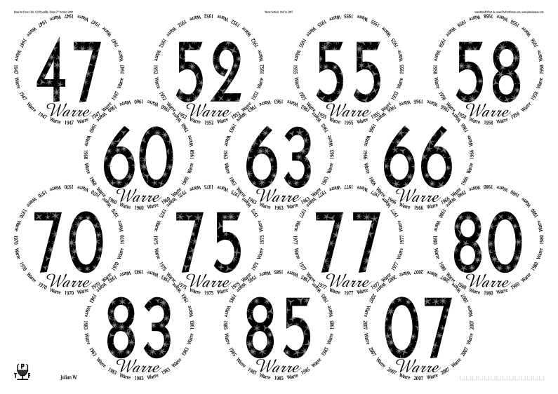 Glasses placemat