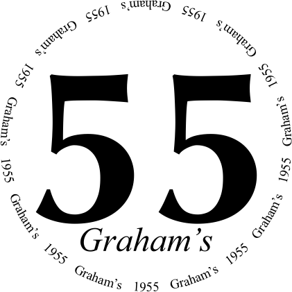 Glasses placemat: Graham 1955