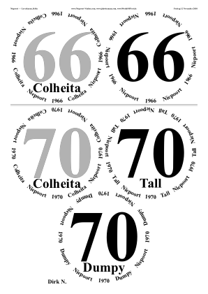 Glasses placemat