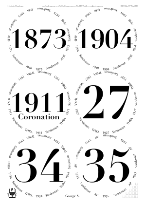 Glasses placemat